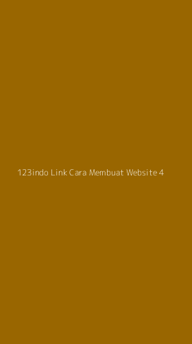 Tampilan Antarmuka Aplikasi 123indo Link Cara Membuat Website - 4