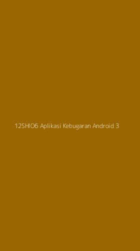 Tampilan Antarmuka Aplikasi 12shio6 Aplikasi Kebugaran Android - 3