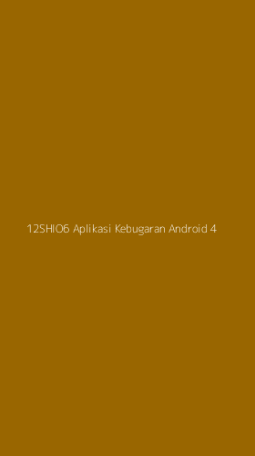 Tampilan Antarmuka Aplikasi 12shio6 Aplikasi Kebugaran Android - 4