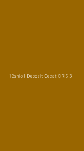 Tampilan Antarmuka Aplikasi 12shio1 Deposit Cepat Qris - 3