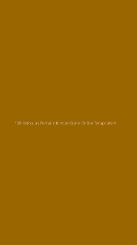 Tampilan Antarmuka Aplikasi 138 Indocuan Portal Informasi Game Online Terupdate - 4