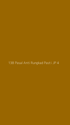 Tampilan Antarmuka Aplikasi 138 Pasal Anti Rungkad Pasti Jp - 4