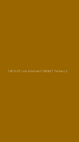 Tampilan Antarmuka Aplikasi 138 Slot Link Alternatif Sbobet Terbaru - 3