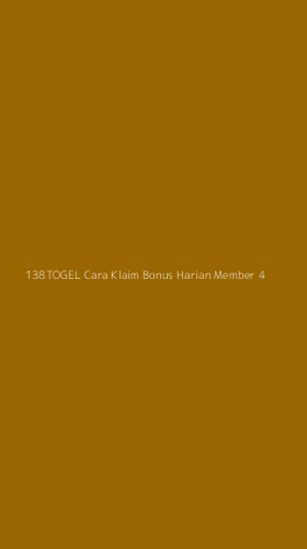 Tampilan Antarmuka Aplikasi 138togel Cara Klaim Bonus Harian Member - 4