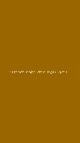 Tampilan Antarmuka Aplikasi 138garuda Belajar Bahasa Inggris Cepat - 1