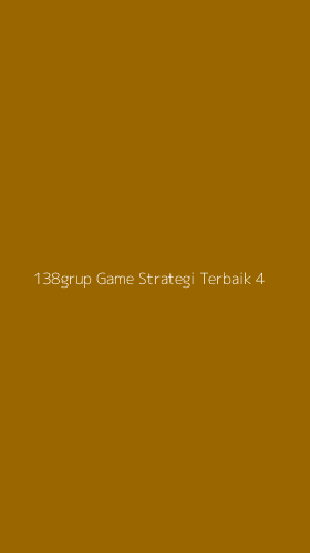 Tampilan Antarmuka Aplikasi 138grup Game Strategi Terbaik - 4
