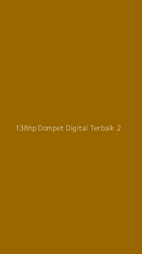 Tampilan Antarmuka Aplikasi 138hp Dompet Digital Terbaik - 2