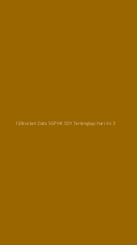 Tampilan Antarmuka Aplikasi 138rocket Data Sgp Hk Sdy Terlengkap Hari Ini - 3