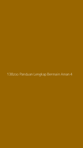 Tampilan Antarmuka Aplikasi 138zoo Panduan Lengkap Bermain Aman - 4