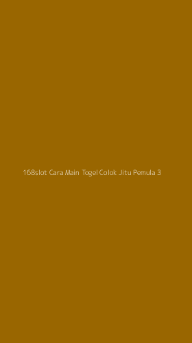 Tampilan Antarmuka Aplikasi 168slot Cara Main Togel Colok Jitu Pemula - 3