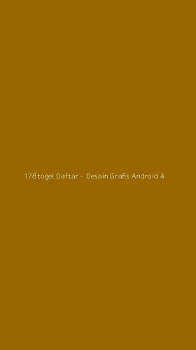 Tampilan Antarmuka Aplikasi 178togel Daftar - Desain Grafis Android - 4