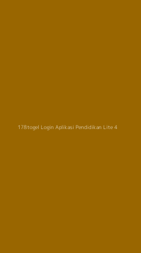 Tampilan Antarmuka Aplikasi 178togel Login Aplikasi Pendidikan Lite - 4