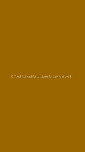 Tampilan Antarmuka Aplikasi 19 Togel Aplikasi Portal Game Terbaik Android - 3