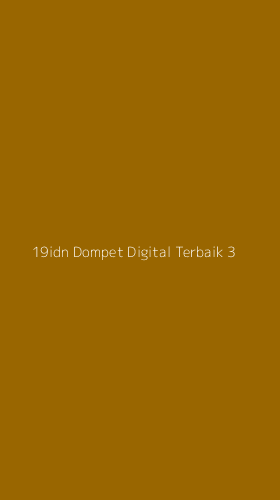 Tampilan Antarmuka Aplikasi 19idn Dompet Digital Terbaik - 3