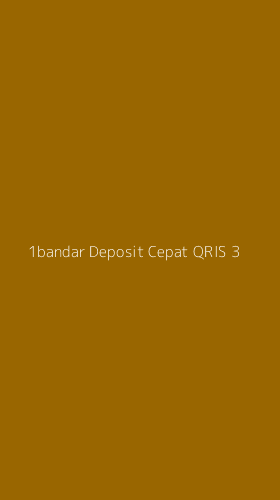 Tampilan Antarmuka Aplikasi 1bandar Deposit Cepat Qris - 3