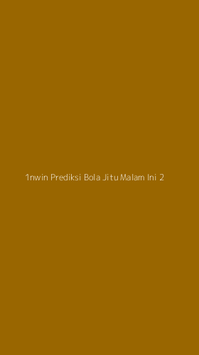 Tampilan Antarmuka Aplikasi 1nwin Prediksi Bola Jitu Malam Ini - 2
