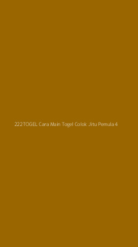 Tampilan Antarmuka Aplikasi 222togel Cara Main Togel Colok Jitu Pemula - 4