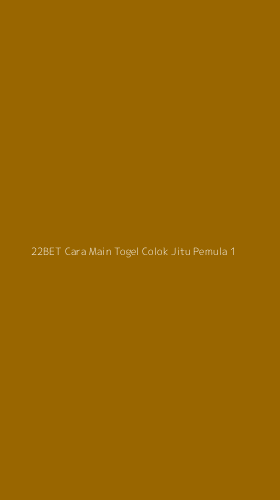 Tampilan Antarmuka Aplikasi 22bet Cara Main Togel Colok Jitu Pemula - 1
