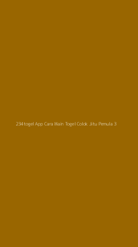 Tampilan Antarmuka Aplikasi 234togel App Cara Main Togel Colok Jitu Pemula - 3
