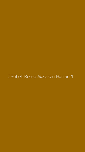 Tampilan Antarmuka Aplikasi 236bet Resep Masakan Harian - 1