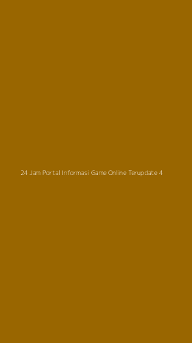 Tampilan Antarmuka Aplikasi 24 Jam Portal Informasi Game Online Terupdate - 4