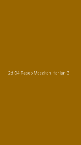 Tampilan Antarmuka Aplikasi 2d 04 Resep Masakan Harian - 3