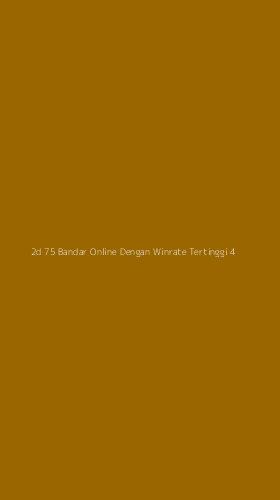 Tampilan Antarmuka Aplikasi 2d 75 Bandar Online Dengan Winrate Tertinggi - 4