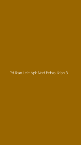 Tampilan Antarmuka Aplikasi 2d Ikan Lele Apk Mod Bebas Iklan - 3