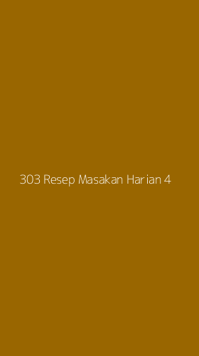 Tampilan Antarmuka Aplikasi 303 Resep Masakan Harian - 4