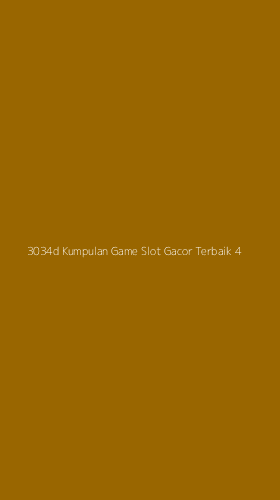 Tampilan Antarmuka Aplikasi 3034d Kumpulan Game Slot Gacor Terbaik - 4