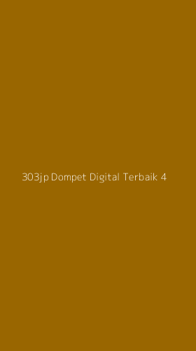 Tampilan Antarmuka Aplikasi 303jp Dompet Digital Terbaik - 4