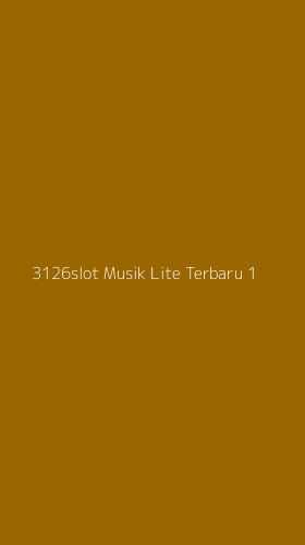 Tampilan Antarmuka Aplikasi 3126slot Musik Lite Terbaru - 1