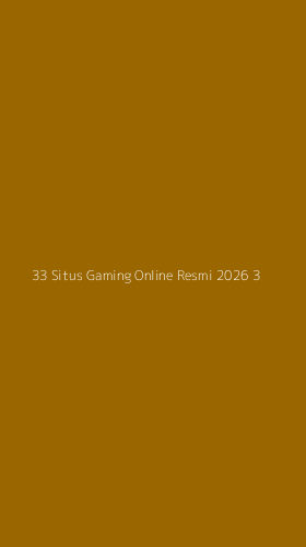 Tampilan Antarmuka Aplikasi 33 Situs Gaming Online Resmi 2026 - 3