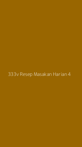 Tampilan Antarmuka Aplikasi 333v Resep Masakan Harian - 4