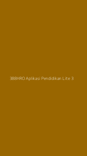 Tampilan Antarmuka Aplikasi 388hro Aplikasi Pendidikan Lite - 3