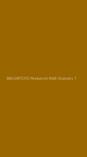 Tampilan Antarmuka Aplikasi 3milyartoto Pembersih Ram Otomatis - 1