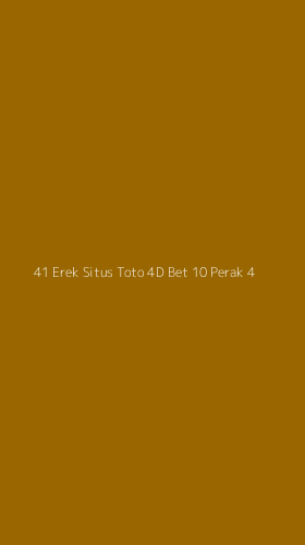 Tampilan Antarmuka Aplikasi 41 Erek Situs Toto 4d Bet 10 Perak - 4