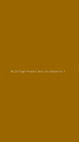 Tampilan Antarmuka Aplikasi 46 2d Togel Prediksi Bola Jitu Malam Ini - 1