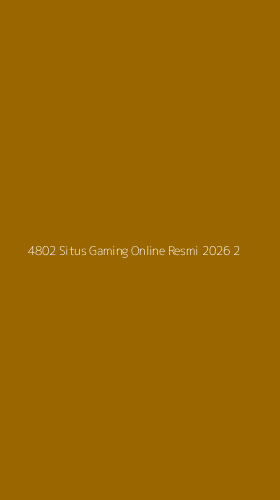 Tampilan Antarmuka Aplikasi 4802 Situs Gaming Online Resmi 2026 - 2