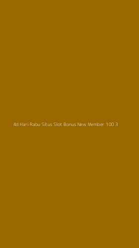 Tampilan Antarmuka Aplikasi 4d Hari Rabu Situs Slot Bonus New Member 100 - 3