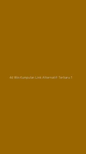 Tampilan Antarmuka Aplikasi 4d Win Kumpulan Link Alternatif Terbaru - 1
