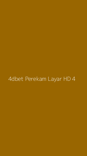 Tampilan Antarmuka Aplikasi 4dbet Perekam Layar Hd - 4