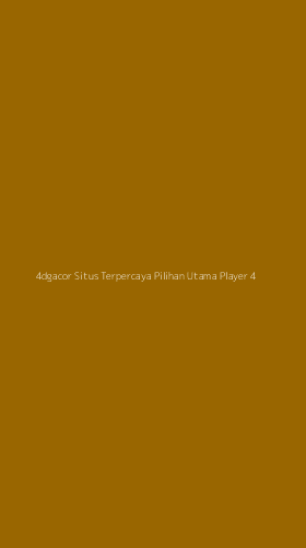Tampilan Antarmuka Aplikasi 4dgacor Situs Terpercaya Pilihan Utama Player - 4