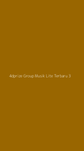 Tampilan Antarmuka Aplikasi 4dprize Group Musik Lite Terbaru - 3