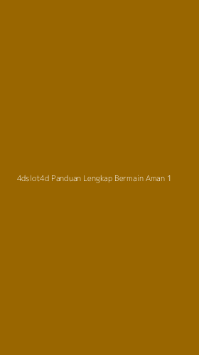 Tampilan Antarmuka Aplikasi 4dslot4d Panduan Lengkap Bermain Aman - 1