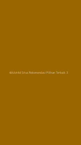 Tampilan Antarmuka Aplikasi 4dslot4d Situs Rekomendasi Pilihan Terbaik - 3