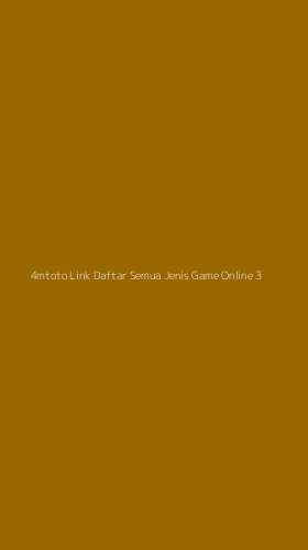 Tampilan Antarmuka Aplikasi 4mtoto Link Daftar Semua Jenis Game Online - 3