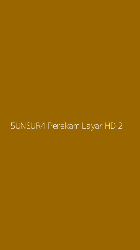 Tampilan Antarmuka Aplikasi 5unsur4 Perekam Layar Hd - 2