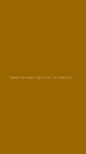 Tampilan Antarmuka Aplikasi 5dewa Cara Main Togel Colok Jitu Pemula - 3