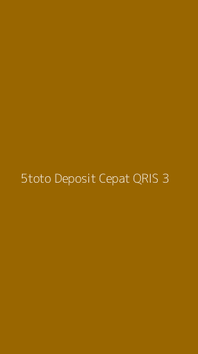 Tampilan Antarmuka Aplikasi 5toto Deposit Cepat Qris - 3